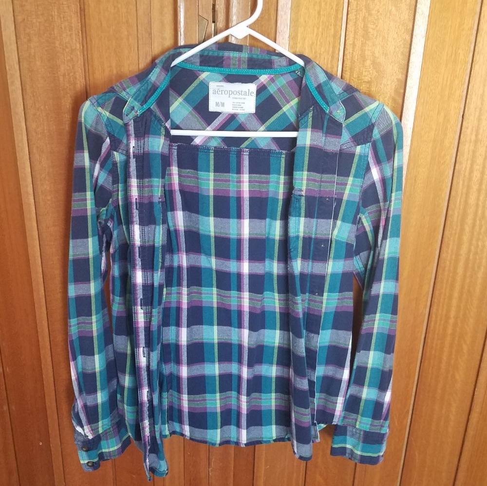 Plaid Button Down Shirt